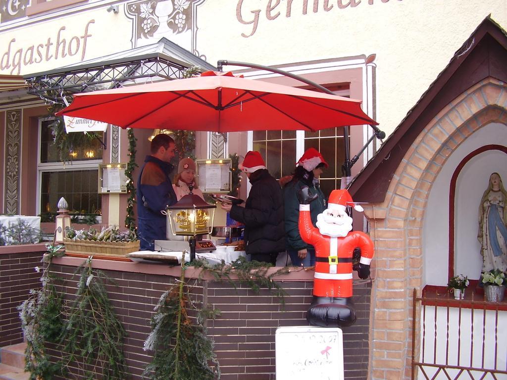 Landgasthof Germania Rüdesheim am Rhein Exterior foto