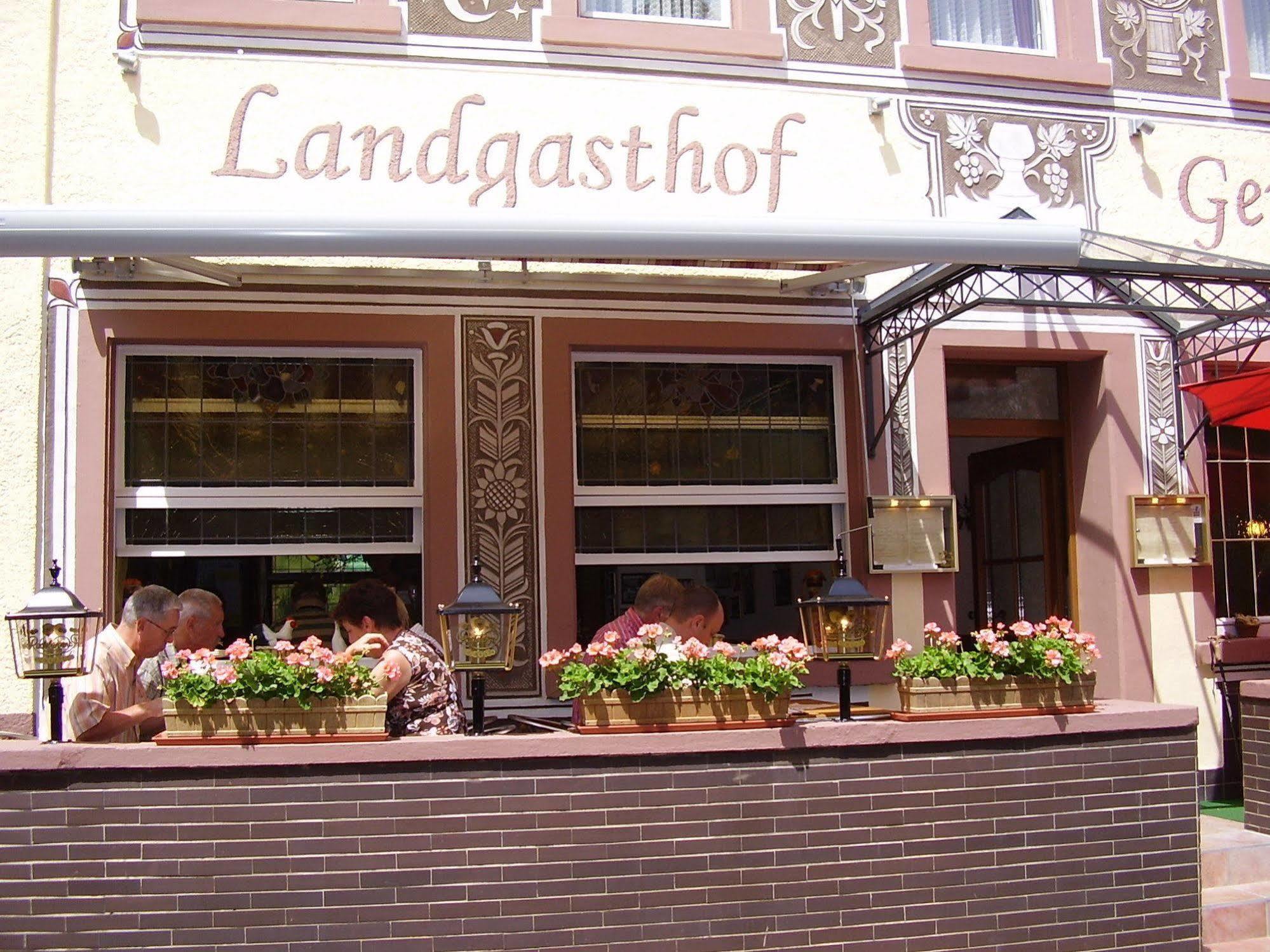Landgasthof Germania Rüdesheim am Rhein Exterior foto
